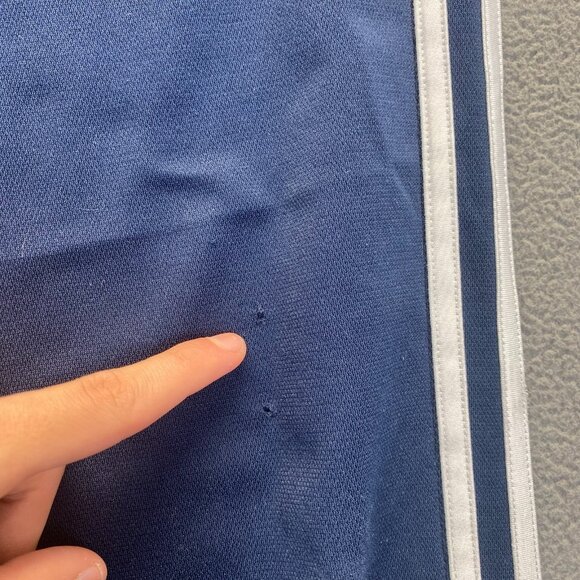 Adidas Boys Blue Athletic Pants  Blue Pockets,Pull On,Size Large (‎ 14-16) - Picture 9 of 12